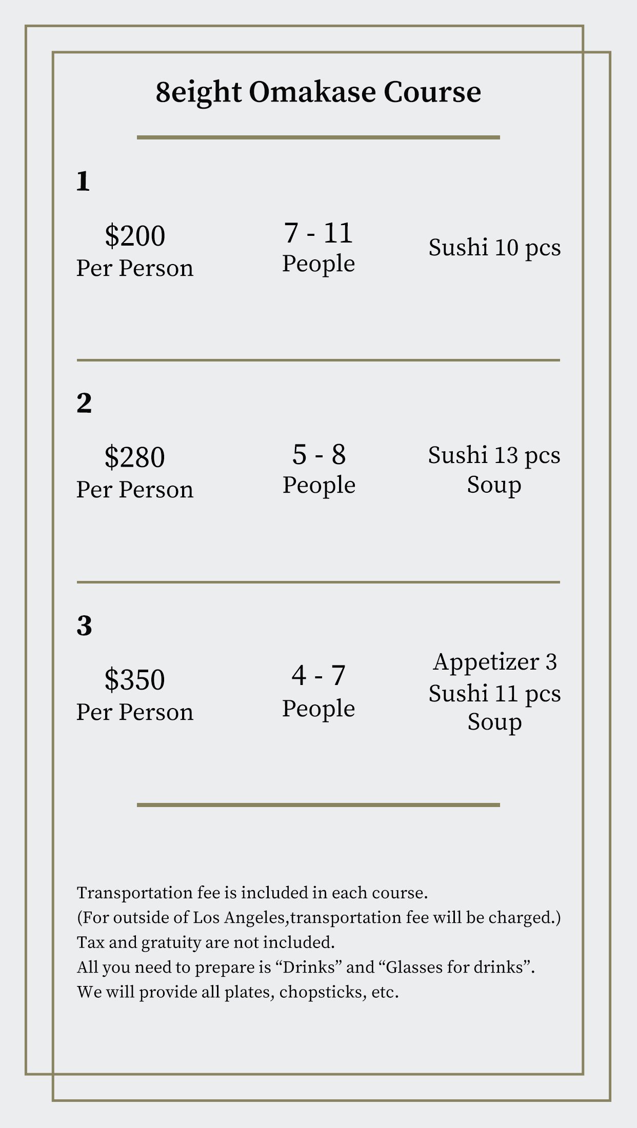 sushi 8eight menu